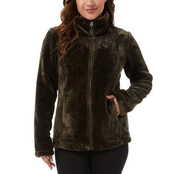 NWT 32 Degrees Ladies' Plush Jacket - Picture 1 of 9